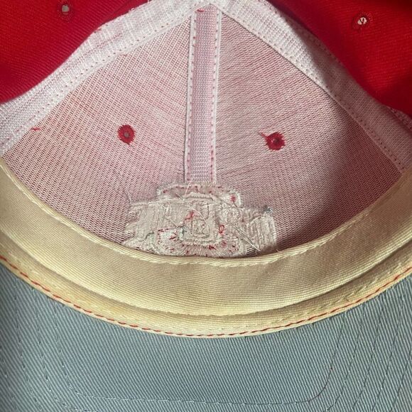 Vintage New Era Ohio State Buckeyes Snapback Hat NCAA College Football Red Cap‎ - Picture 5 of 8